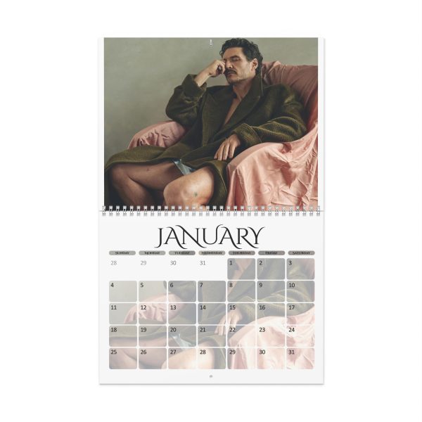 Pedro Pascal 2026 Calendar