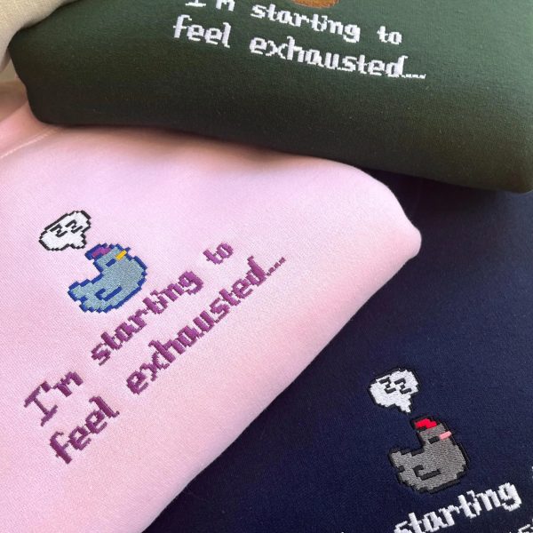Sleepy Chicken Embroidered – Stardew Valley