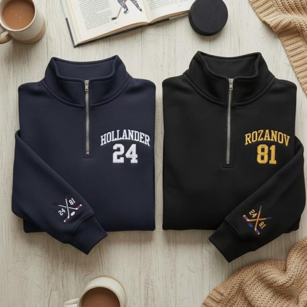 SHANE HOLLANDER x ILYA ROZANOV Embroidered – Heated Rivalry SHANE HOLLANDER x ILYA ROZANOV Embroidered – Heated Rivalry