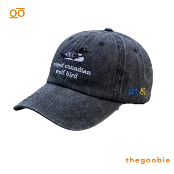 STUPID CANADIAN WOLF BIRD Embroidered Hat- HEATED RIVALRY