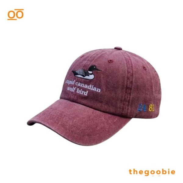 STUPID CANADIAN WOLF BIRD Embroidered Hat- HEATED RIVALRY
