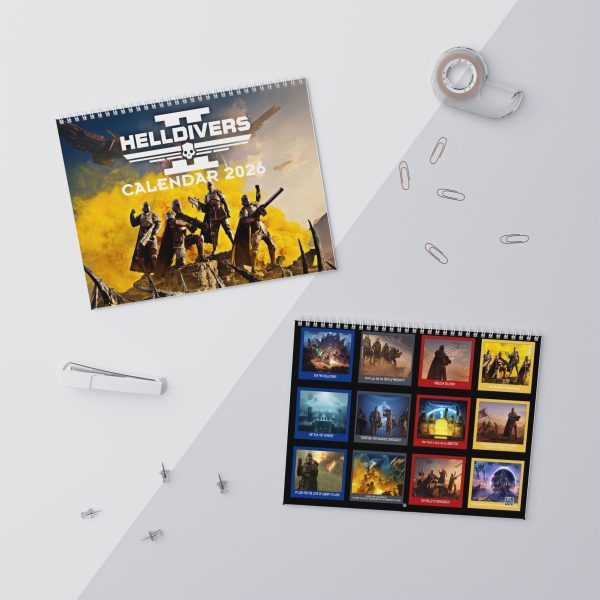 HELLDIVERS 2026 CALENDAR HELLDIVERS 2026 CALENDAR
