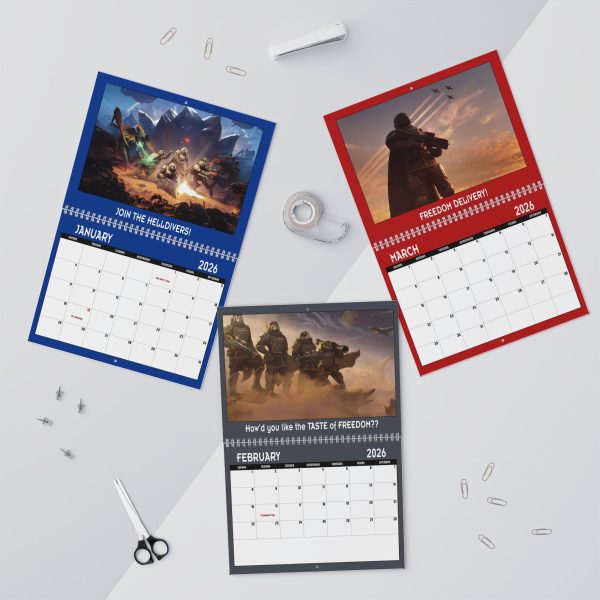 HELLDIVERS 2026 CALENDAR