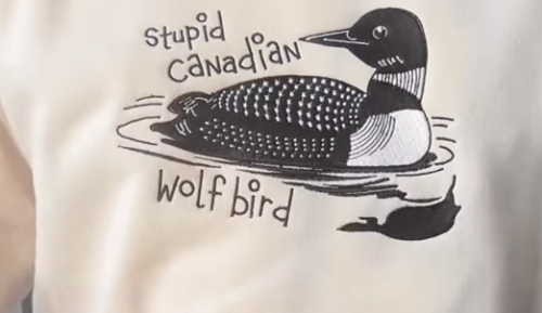A LOON BIRD Embroidered - HEATED RIVALRY photo review