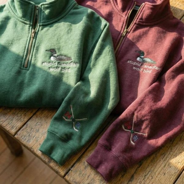 SUPID CANADIAN WOLF BIRD Embroidered – HEATED RIVALRY