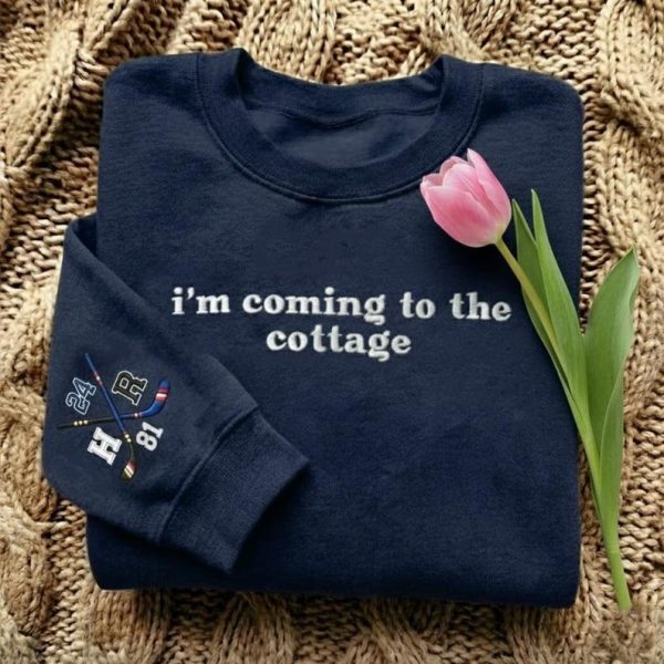 I’M COMING TO THE COTTAGE Embroidered – HEATED RIVALRY I’M COMING TO THE COTTAGE Embroidered – HEATED RIVALRY
