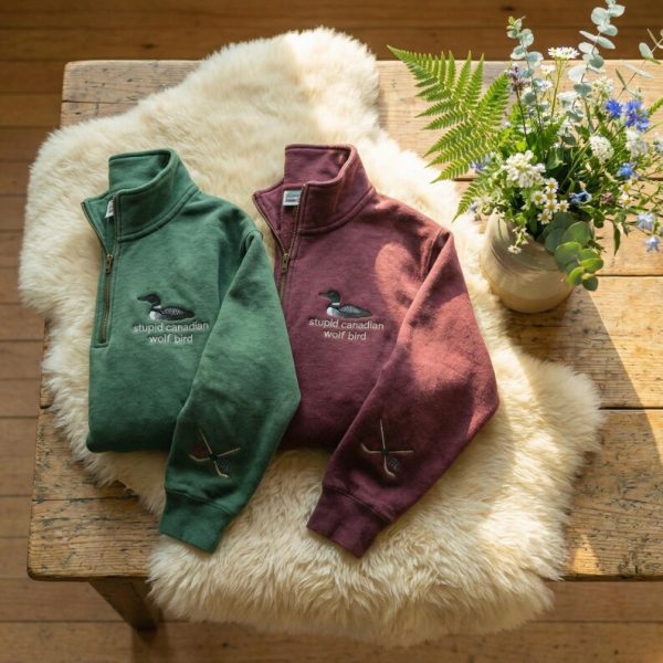 SUPID CANADIAN WOLF BIRD Embroidered – HEATED RIVALRY