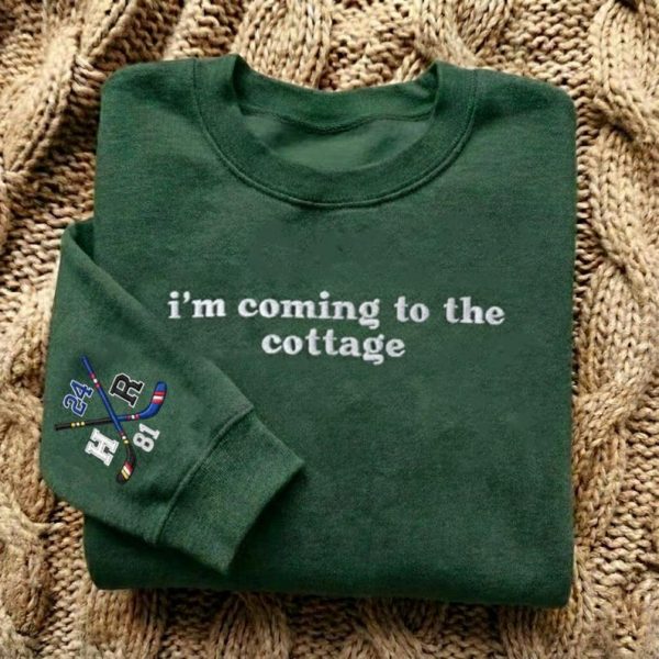 I’M COMING TO THE COTTAGE Embroidered – HEATED RIVALRY