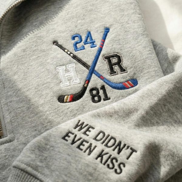 WE DIDN’T EVENT KISS Embroidery – HEATED RIVALRY