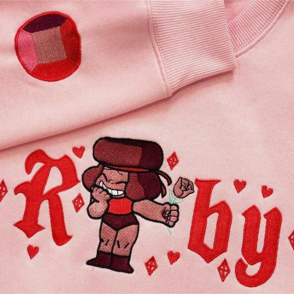 RUBY & SAPPHIRE Couple Embroidered – STEVEN UNIVERSE