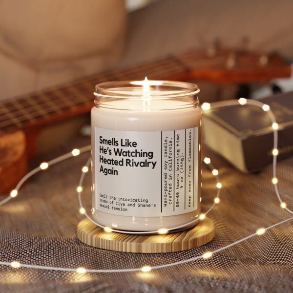 SMELLS LIKE WATCHING HEATED RIVALRY AGAIN Candle