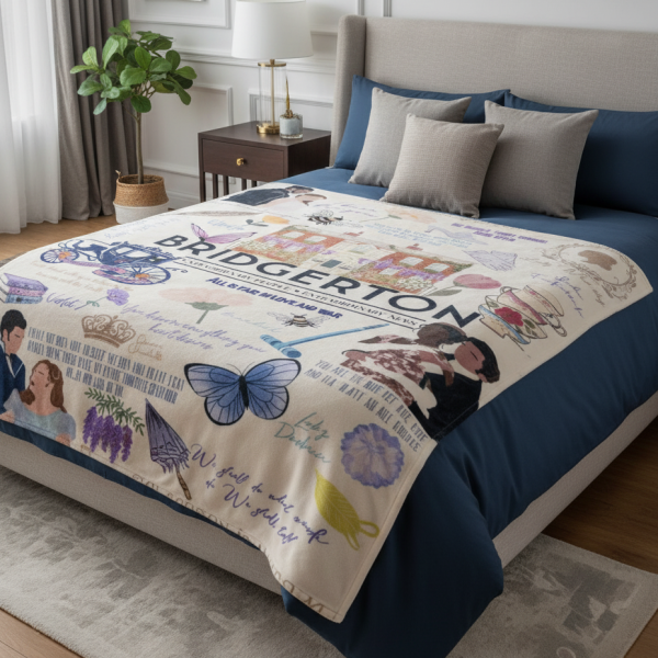 BRIDGERTON COUPLE Blanket- BRIDGERTON