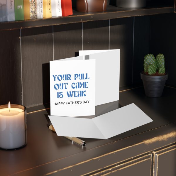 PULL OUT GAME FATHER’S DAY Greeting Card