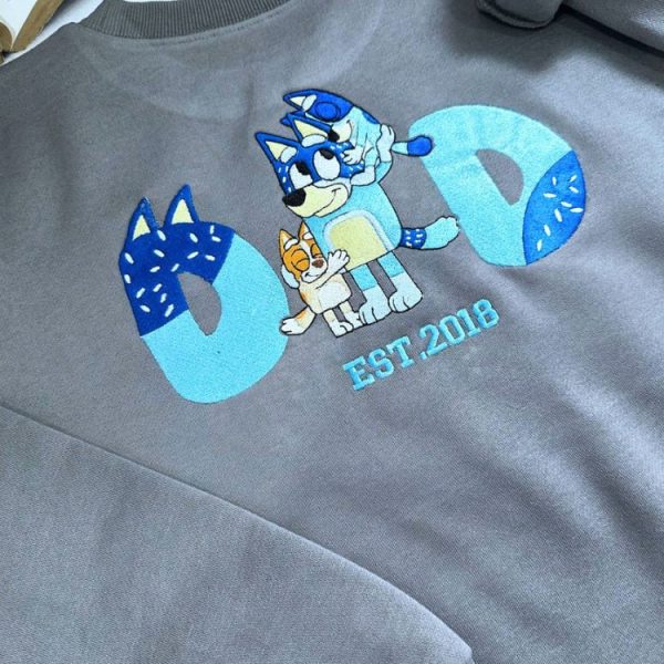 DAD BLUEY Embroidered – BLUEY
