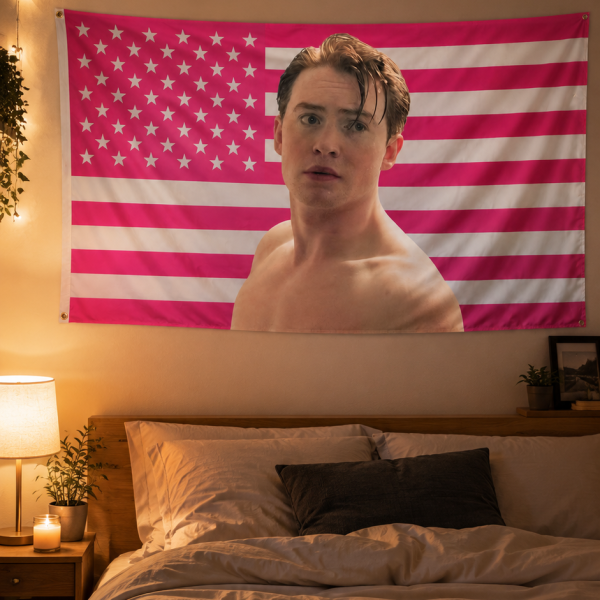 KIT CONNOR PINK NATION Flag- HEARTSTOPPER