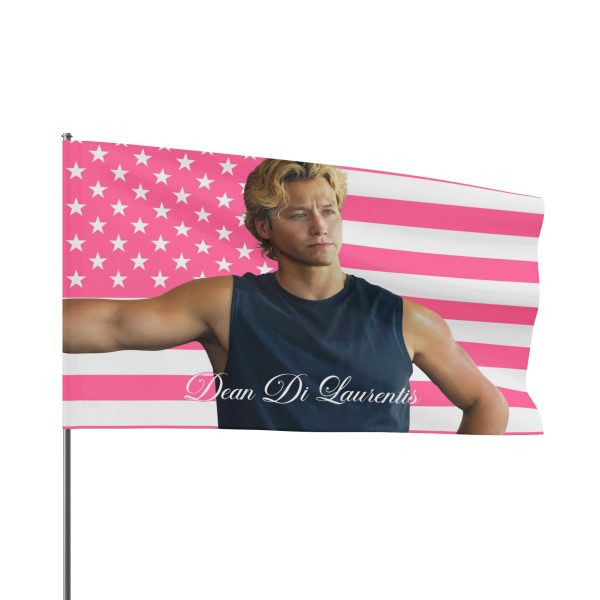 BRIAR DEAN DI LAURENTIS PINK NATION Flag- OFF CAMPUS