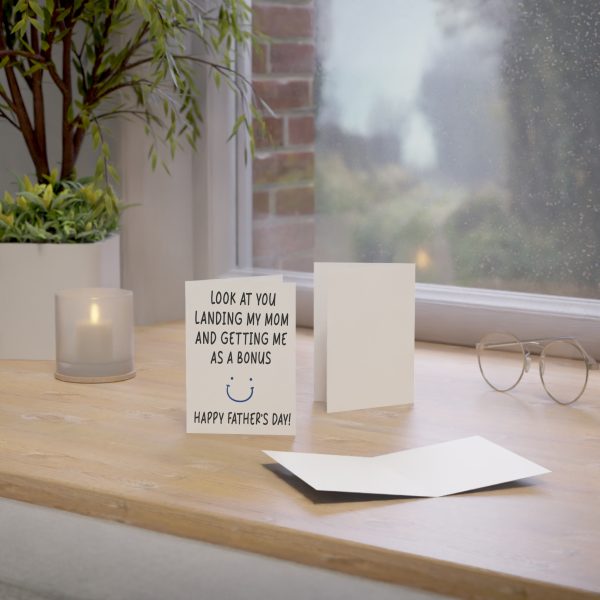 BONUS DAD Greeting Card