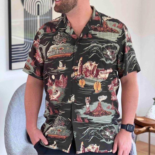 ALOHA ADVENTURE MIDDLE EARTH HAWAII Tee- LOTR
