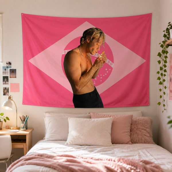 DEAN DI LAURENTIS HOCKEY PINK NATION Flag- OFF CAMPUS