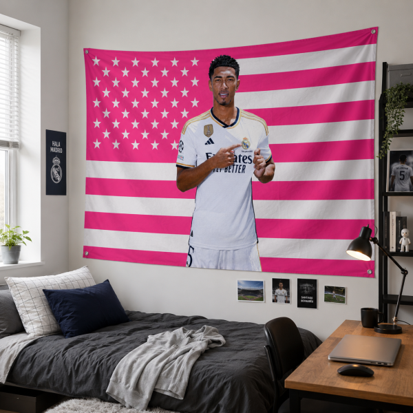 CUSTOM NATION Flag WORLDCUP – Jude Bellingham