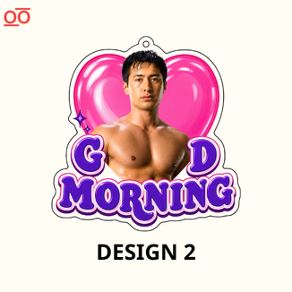 HOLLANOV GOOD MORNING Keychain- HEATED RIVALRY HOLLANOV GOOD MORNING Keychain- HEATED RIVALRY