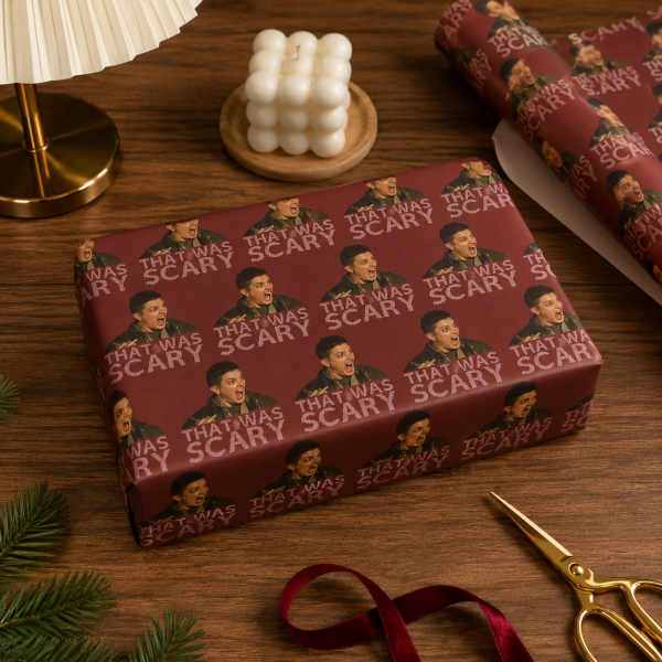 That was scary Wrapping Paper – SUPERNATURAL