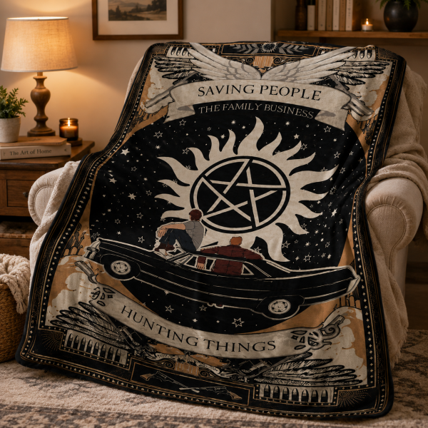 Saving People Blanket- SUPERNATURAL