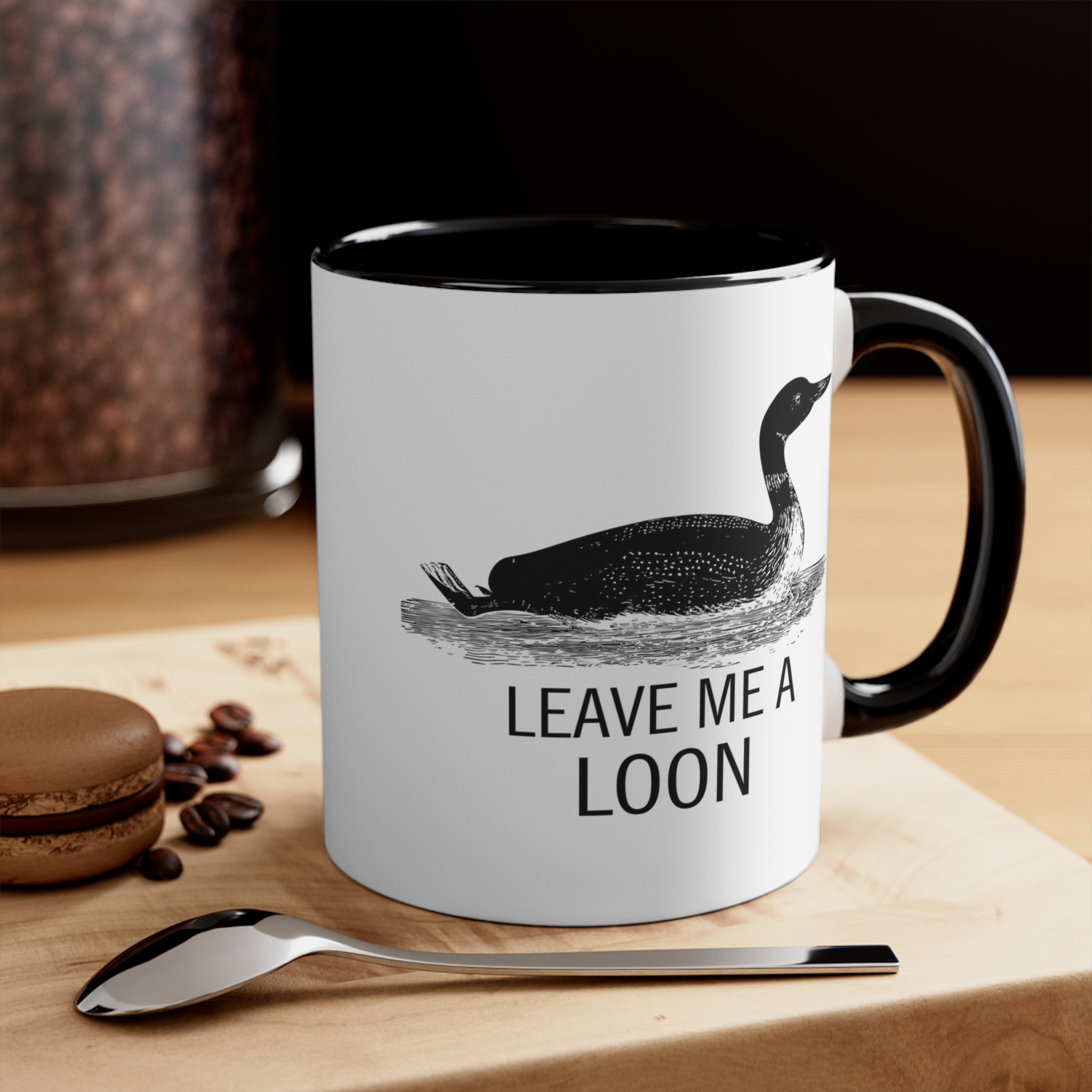 LEAVE ME A LOON Mug- HEATED RIVALRY LEAVE ME A LOON Mug- HEATED RIVALRY