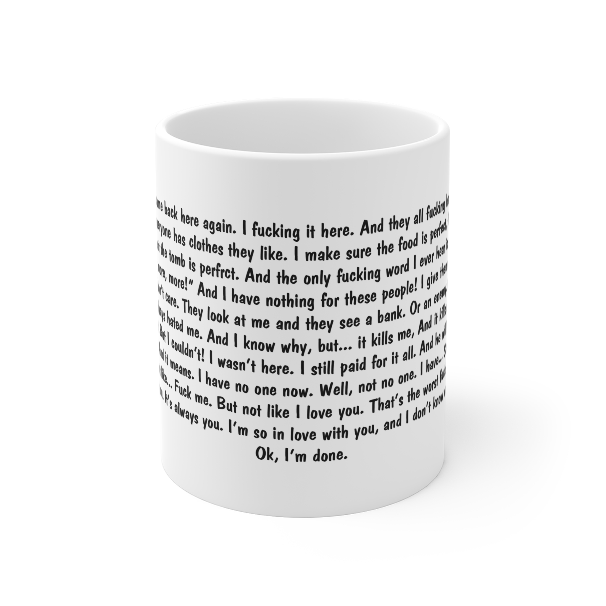 ILYA’S MONOLOGUE Mug- HEATED RIVALRY ILYA’S MONOLOGUE Mug- HEATED RIVALRY