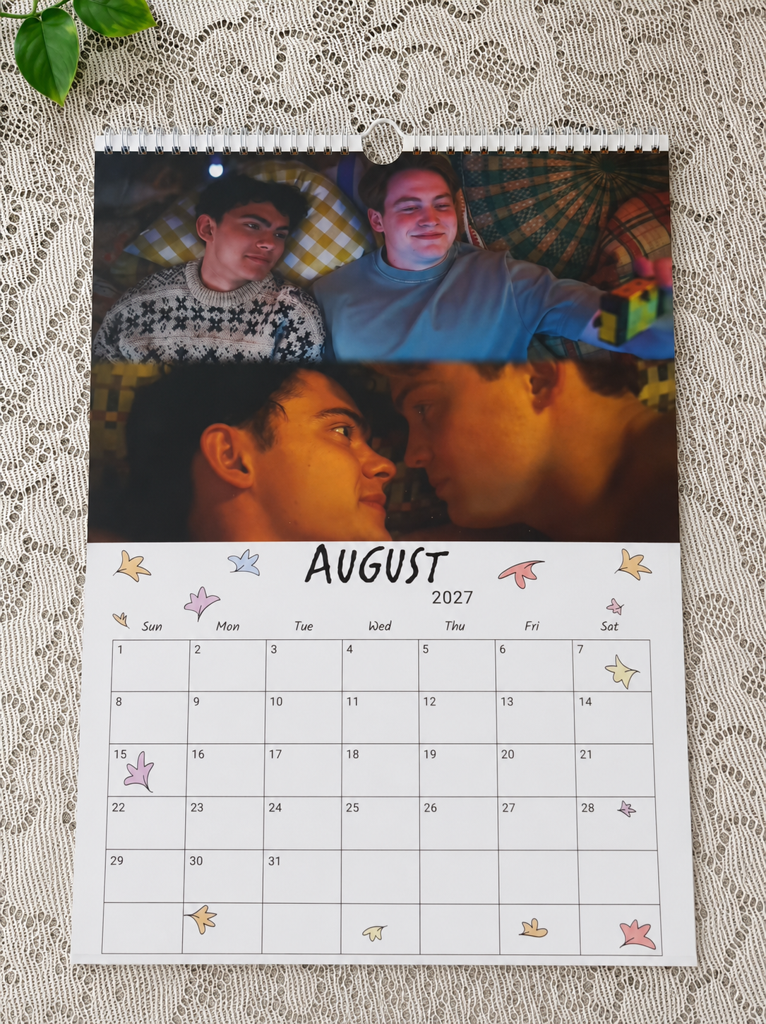 NICK X CHARLIE 2026 2027 Calendar- HEARTSTOPPER NICK X CHARLIE 2026 2027 Calendar- HEARTSTOPPER