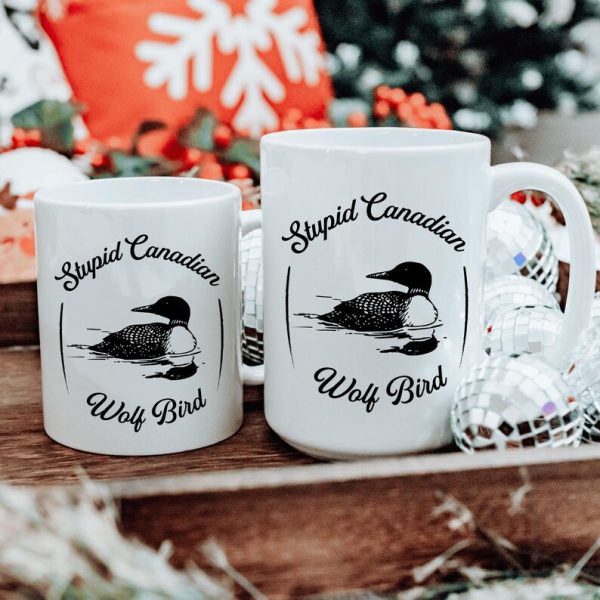 STUPID CANADIAN WOLF BIRD Mug- HEATED RIVALRY
