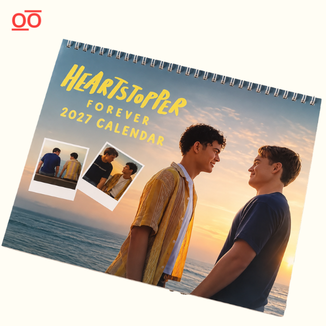 NICK X CHARLIE 2026 2027 Calendar- HEARTSTOPPER
