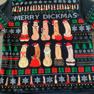 MERRY DICKMAS Ugly Sweater- Christmas