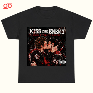 KISS THE ENEMY Tee- HEATED RIVALRY