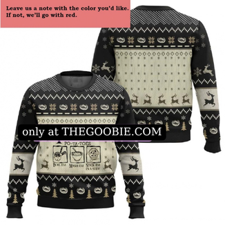 TATERS POTATOES UGLY SWEATER- LORD OF THE RINGS TATERS POTATOES UGLY SWEATER- LORD OF THE RINGS