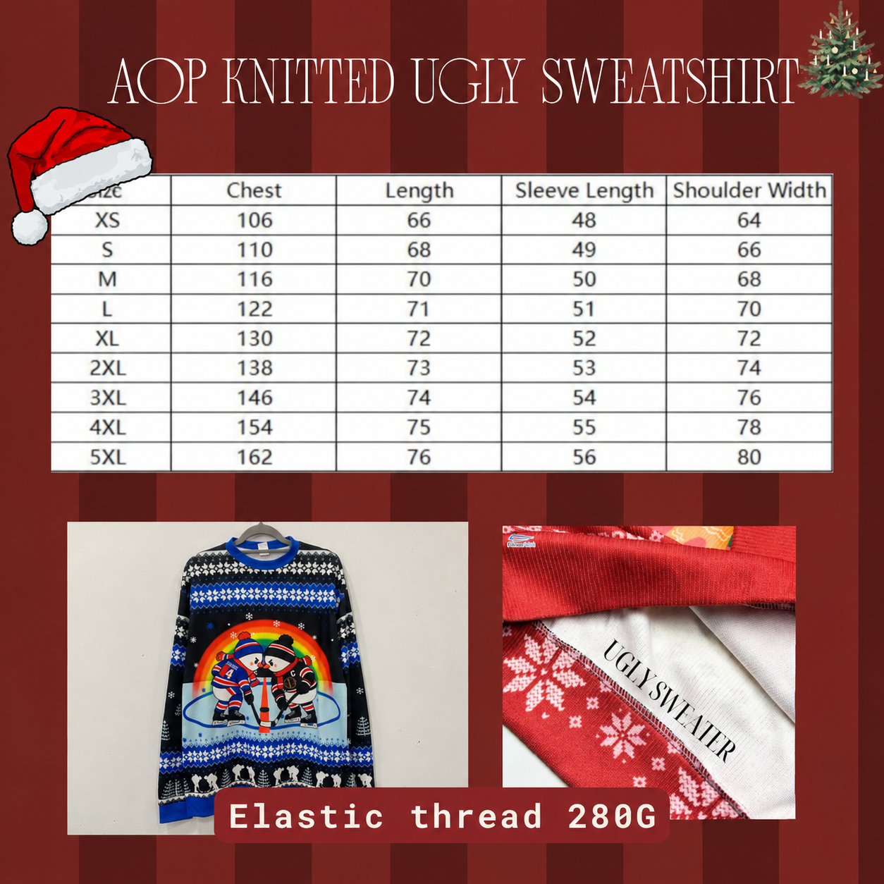 HOLLANOV ART UGLY SWEATER- HEATED RIVALRY HOLLANOV ART UGLY SWEATER- HEATED RIVALRY