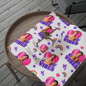 HOLLANOV GOOD VIBES Gift Wrap- HEATED RIVALRY