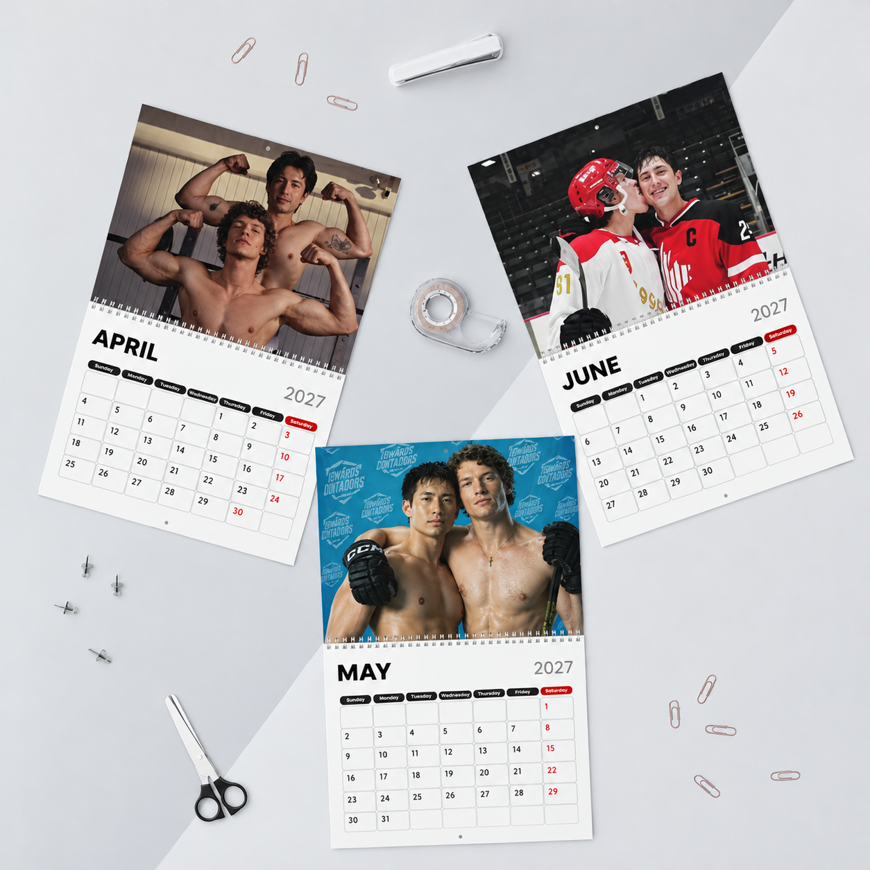 LOVING HOLLANOV Calendar- HEATED RIVALRY LOVING HOLLANOV Calendar- HEATED RIVALRY