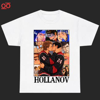 HOLLANOV PIXEL ART Tee- HEATED RIVALRY